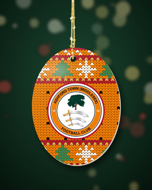 Ashford Town FC Christmas Oval Jumper