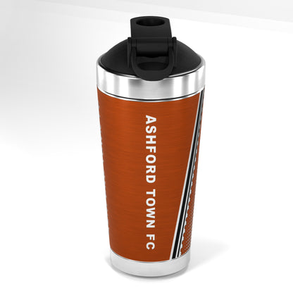 Ashford Town FC 500ml Protein Shaker - club name back