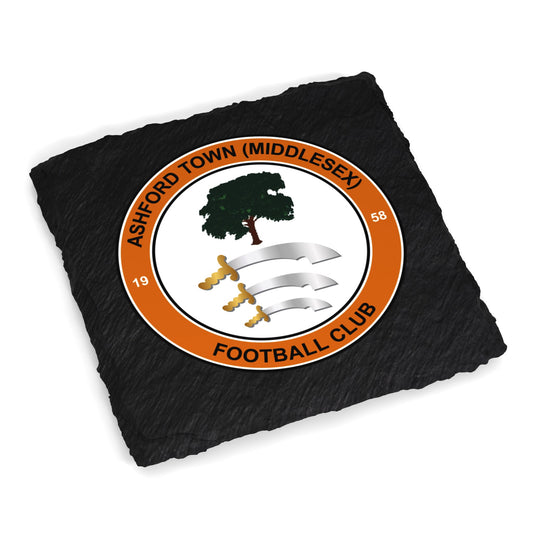 Ashford Town FC Slate Coaster