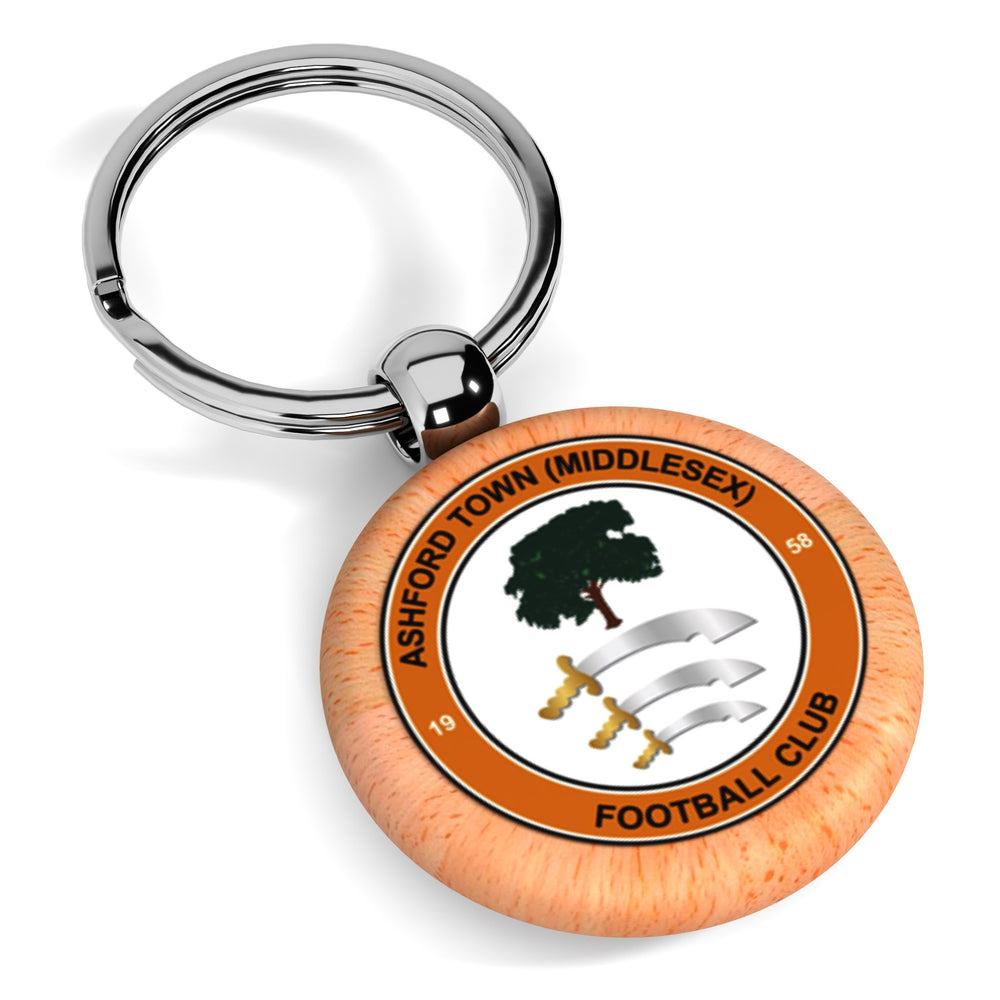 Ashford Town FC Wooden Keyring
