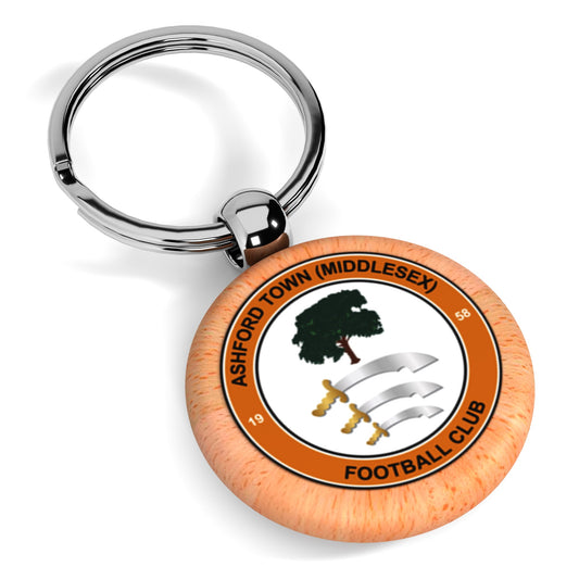 Ashford Town FC Wooden Keyring