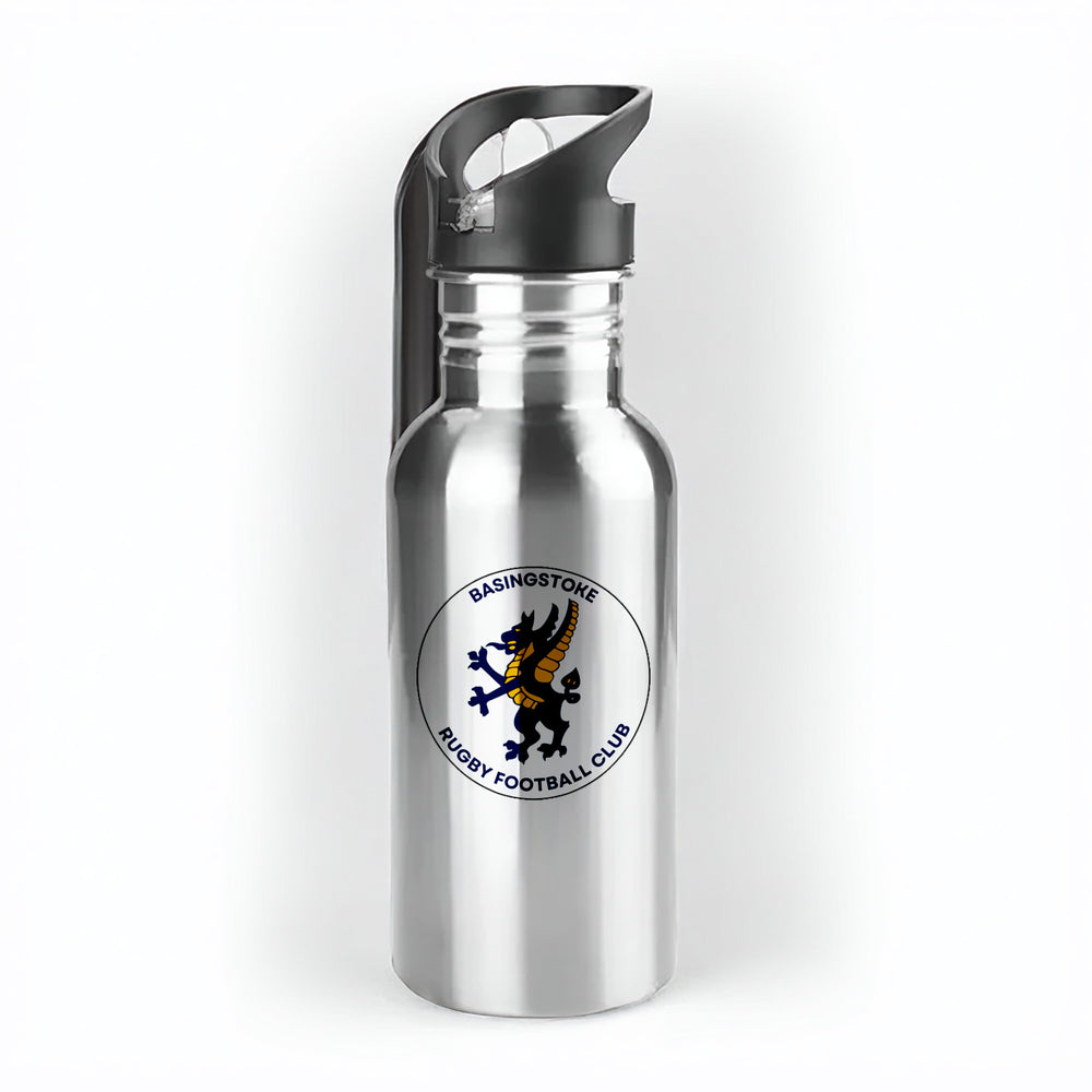 Basingstoke RFC 500ml Metal Straw Bottle
