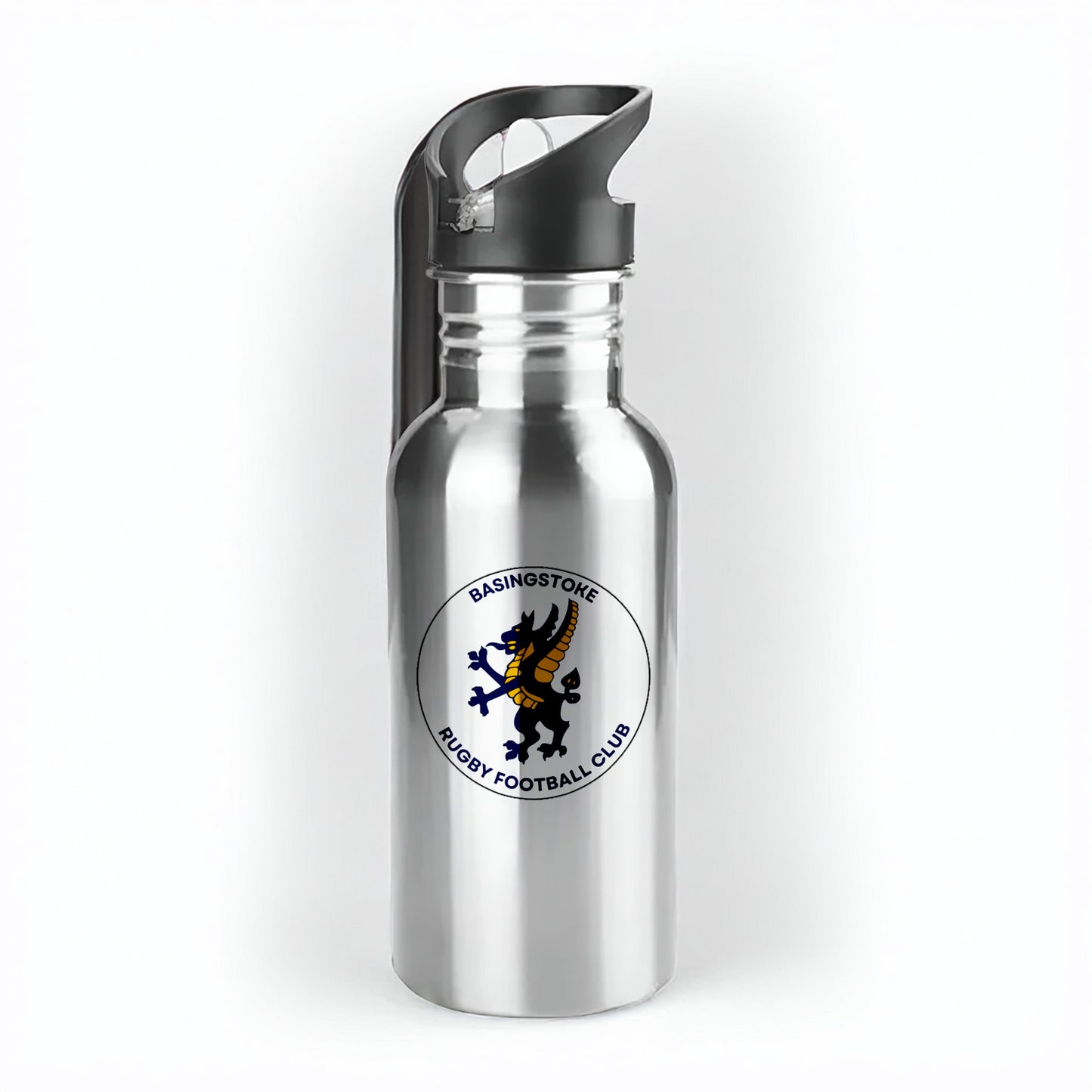 Basingstoke RFC 500ml Metal Straw Bottle