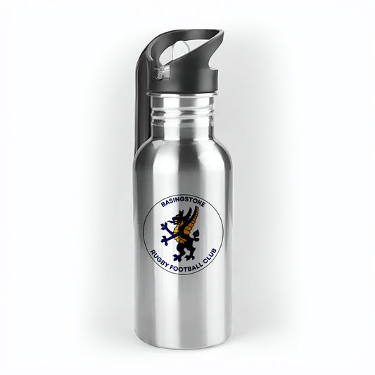 Basingstoke RFC 500ml Metal Straw Bottle