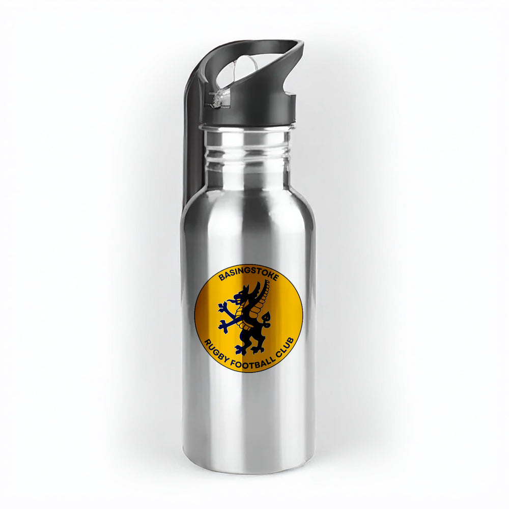 Basingstoke RFC 500ml Metal Straw Bottle