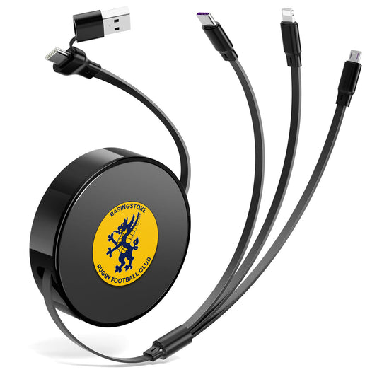 Basingstoke RFC 66W 6 in 1 Fast Charging Cable