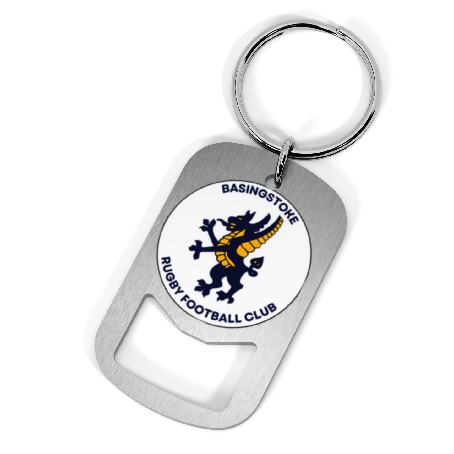 Basingstoke RFC Metal Beer Opener Keyring
