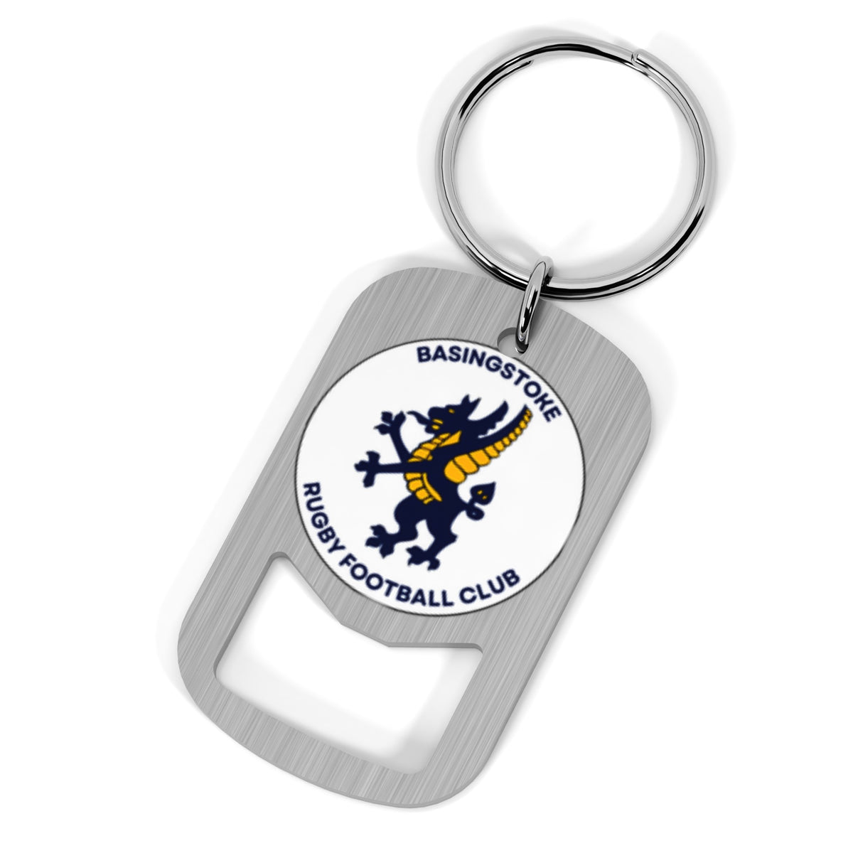 Basingstoke RFC Metal Beer Opener Keyring