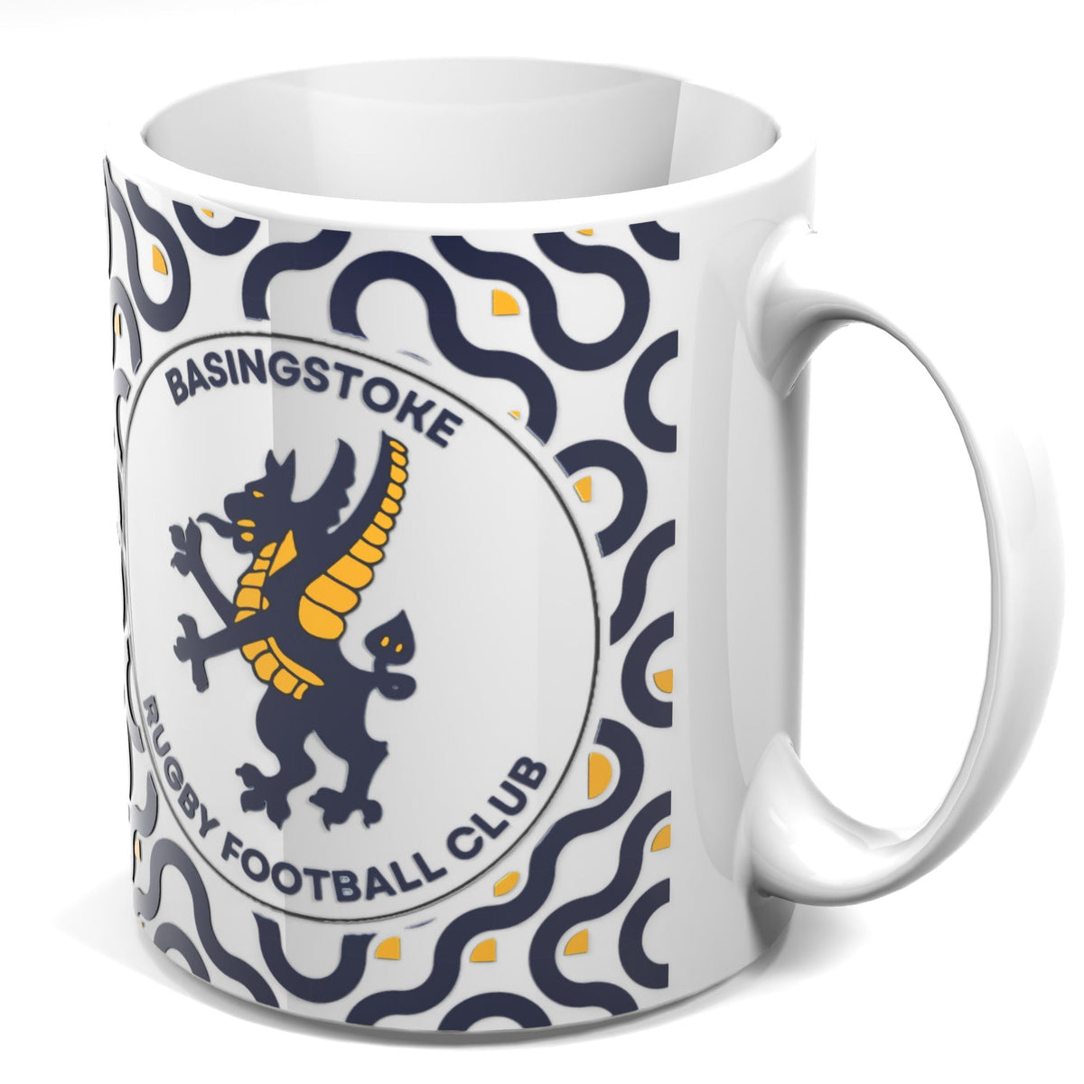 Basingstoke RFC Mug - Pattern design