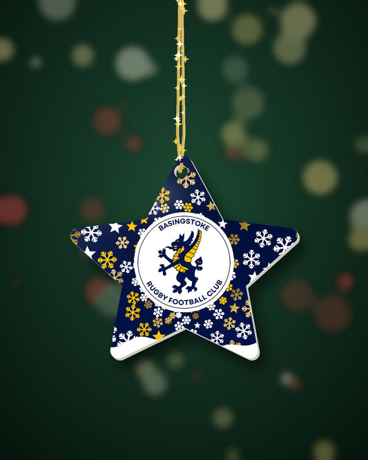 Basingstoke RFC Christmas Star Snowfall