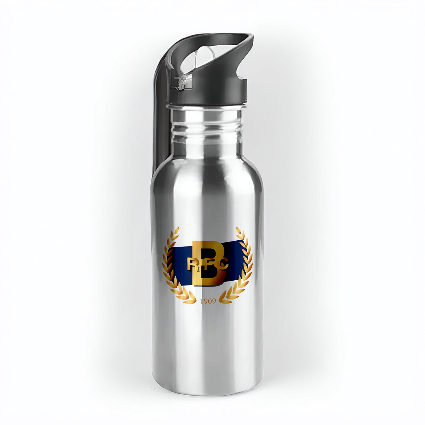 Bournville RFC 500ml Metal Straw Bottle