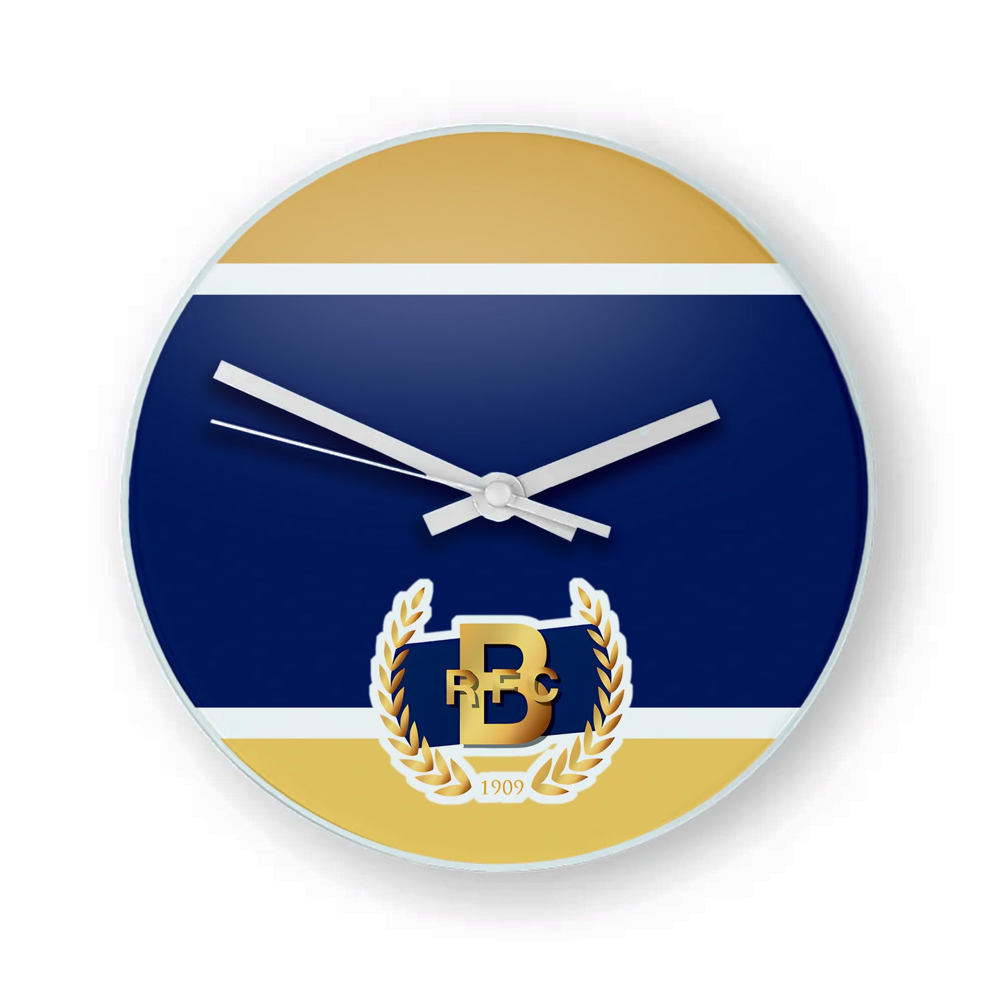 Bournville RFC Glass Clock