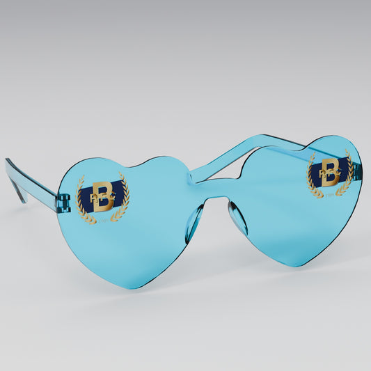 Bournville RFC Heart Party Glasses