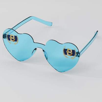 Bournville RFC Heart Party Glasses