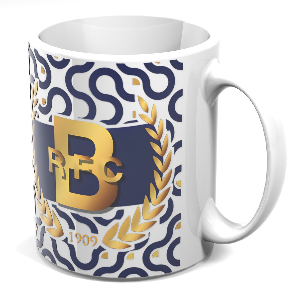 Bournville RFC Mug - Pattern design