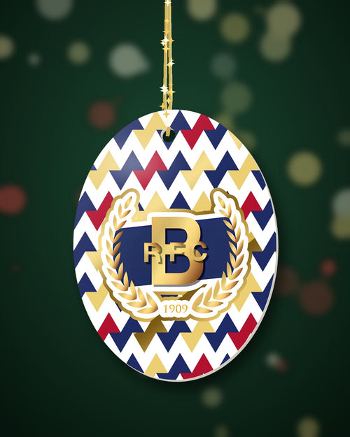 Bournville RFC Christmas Oval Harlequin