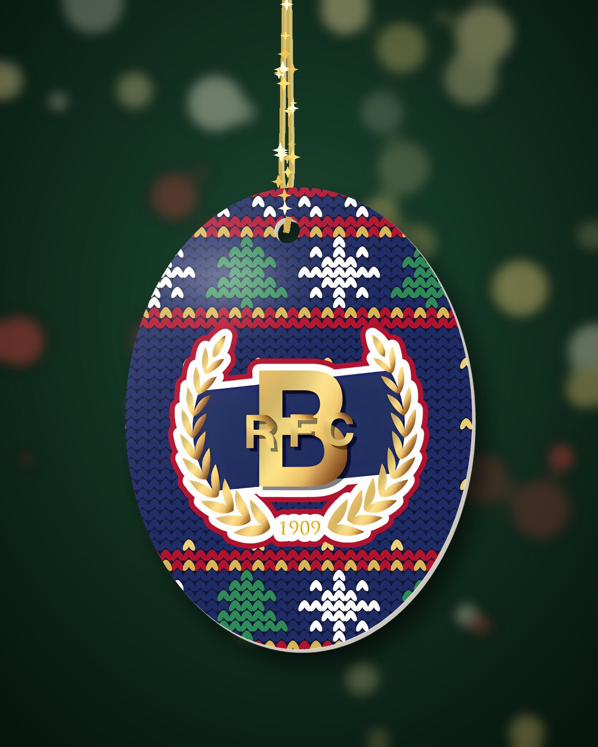 Bournville RFC Christmas Oval Jumper