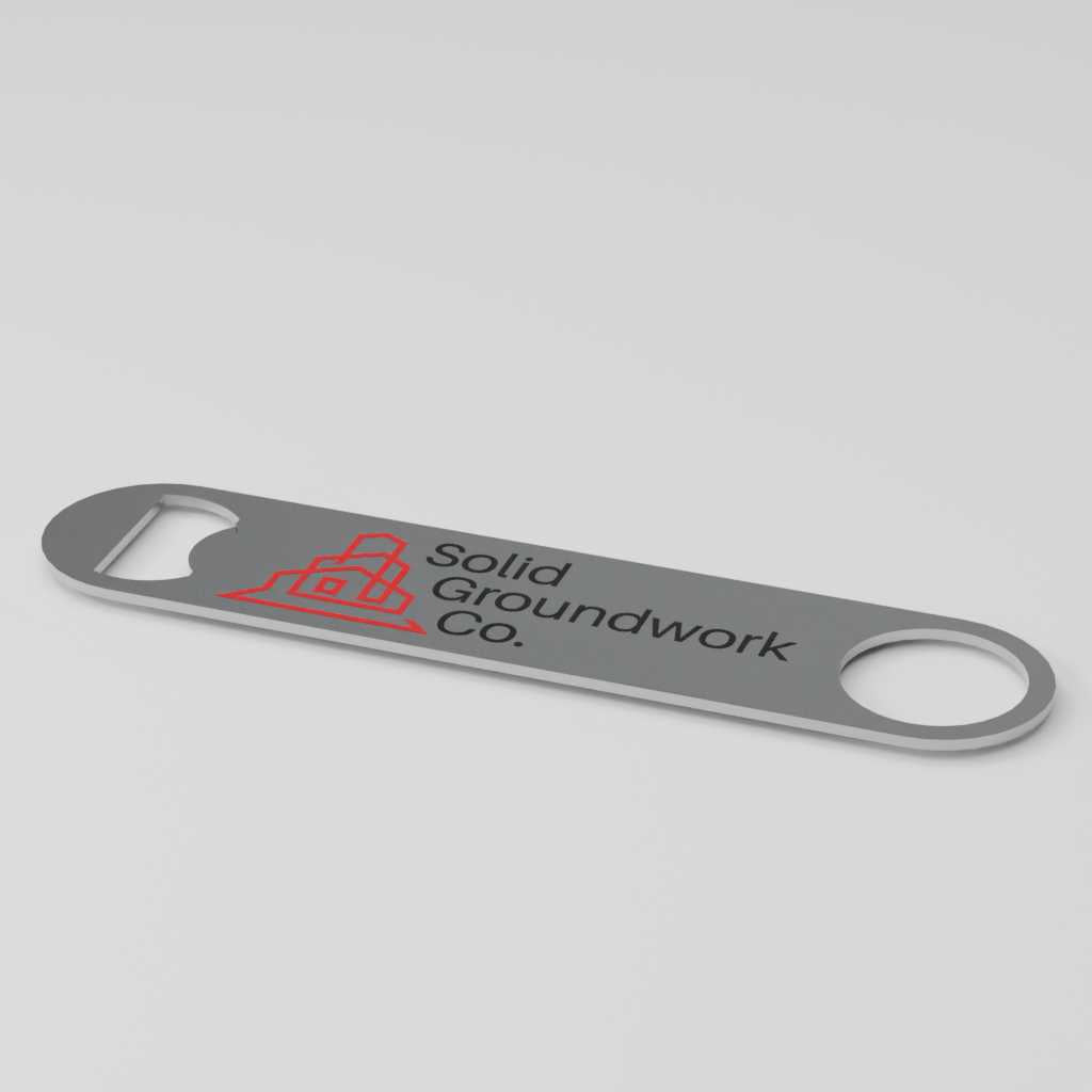 Custom Beer Opener Bar Blade