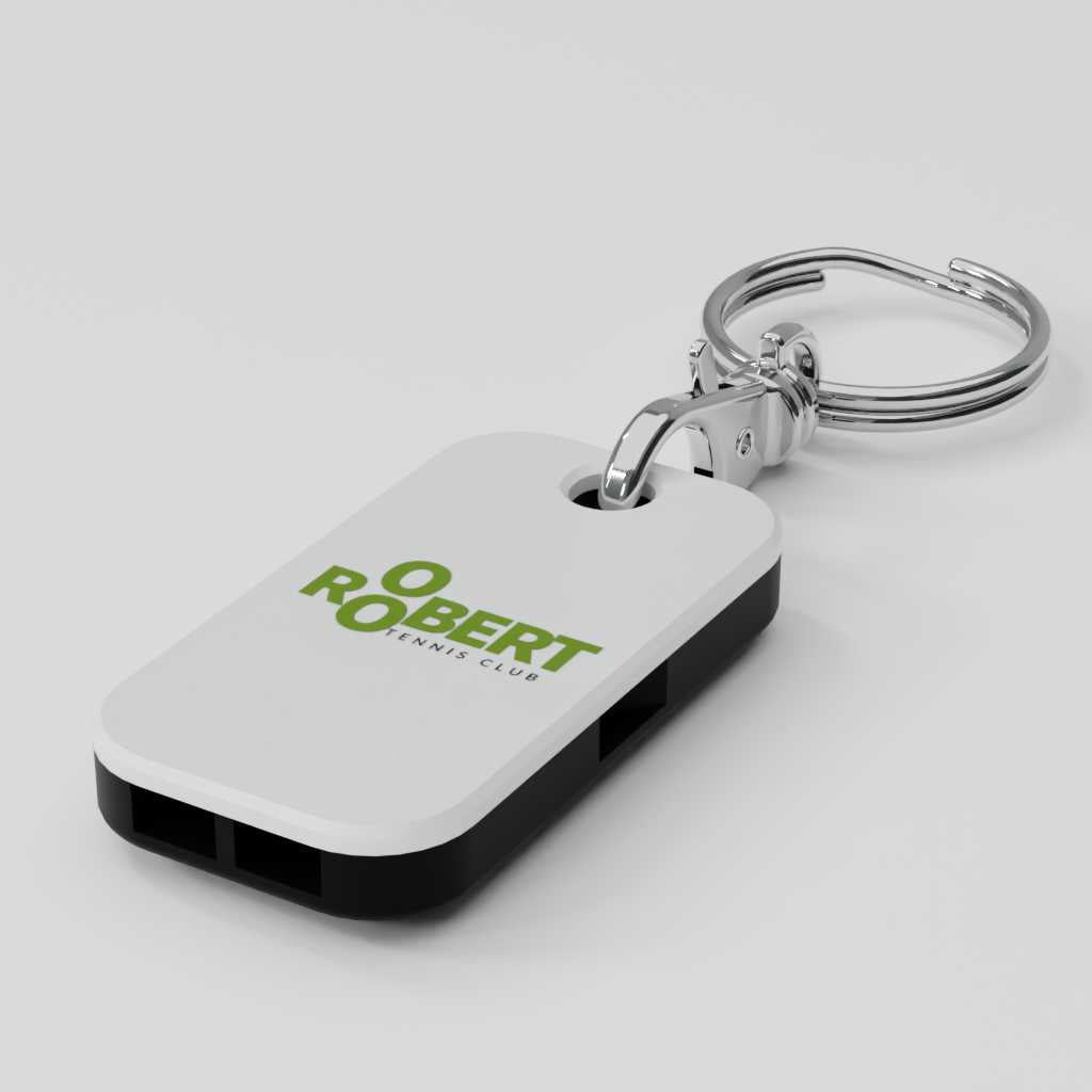 Custom Whistle Keyring