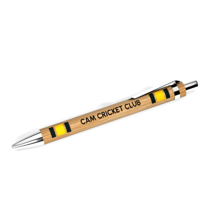 Cam Cricket Club Bamboo Pen