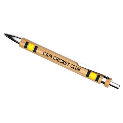 Cam Cricket Club Bamboo Pen