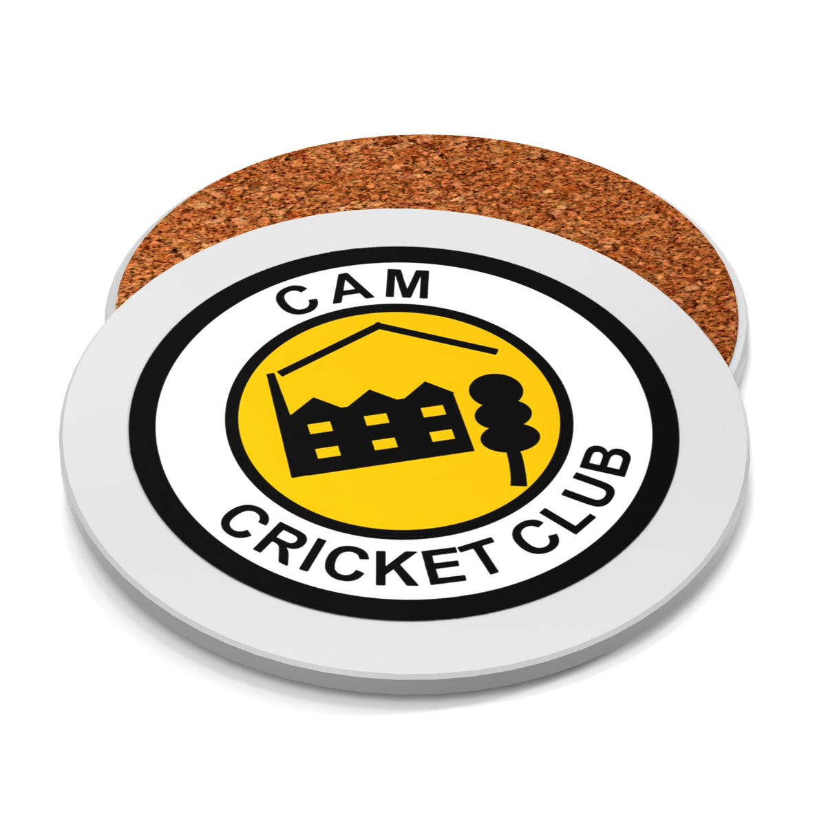 Cam Cricket Club Ceramic Coaster