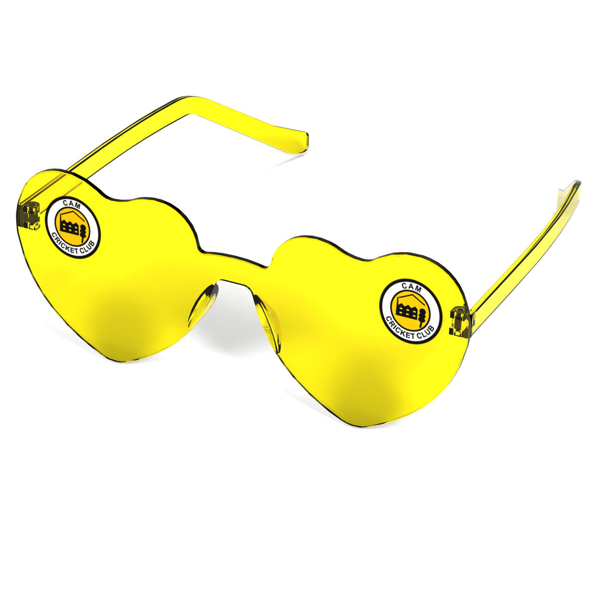 Cam Cricket Club Heart Party Glasses