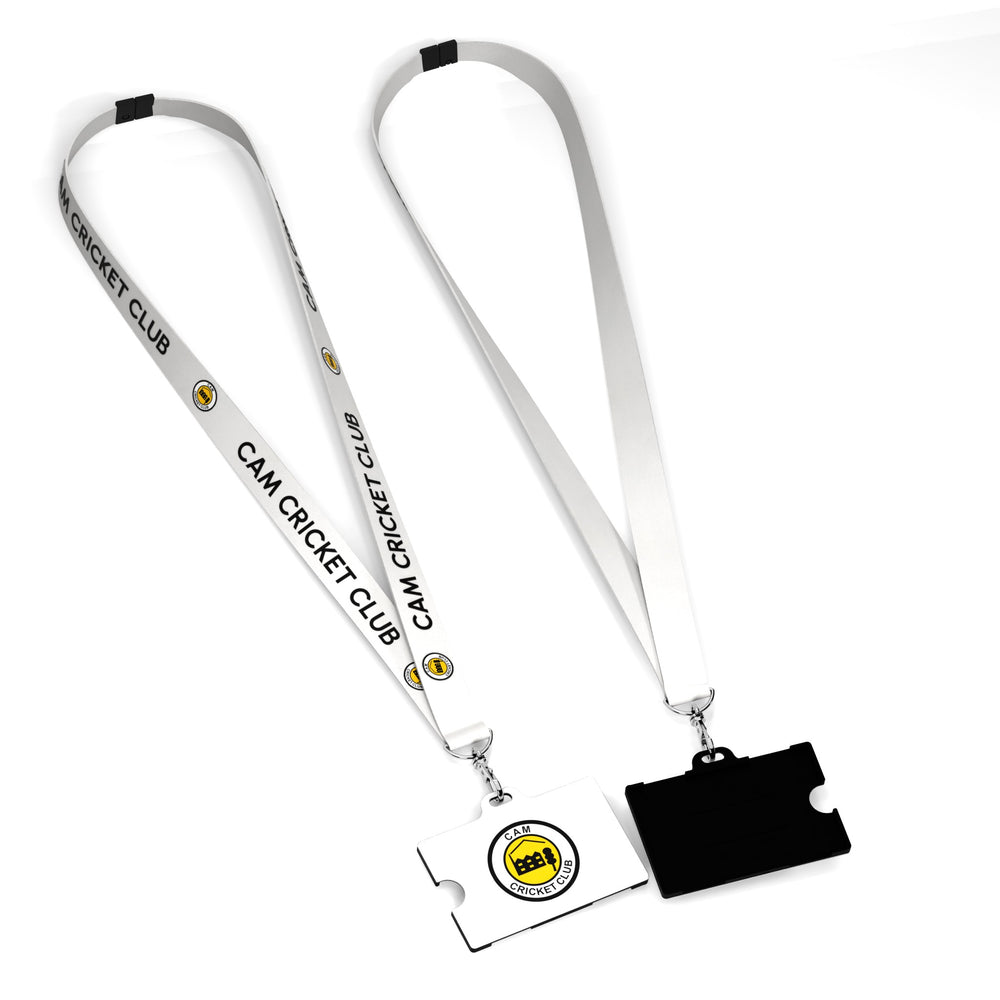 Cam Cricket Club Lanyard and ID Holder