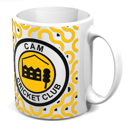 Cam Cricket Club Pattern Mug