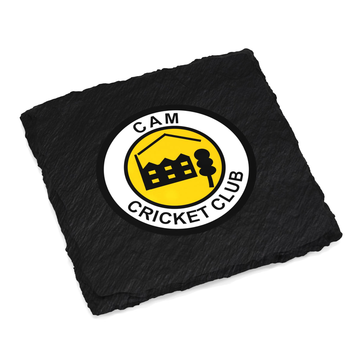 Cam Cricket Club Slate Coaster