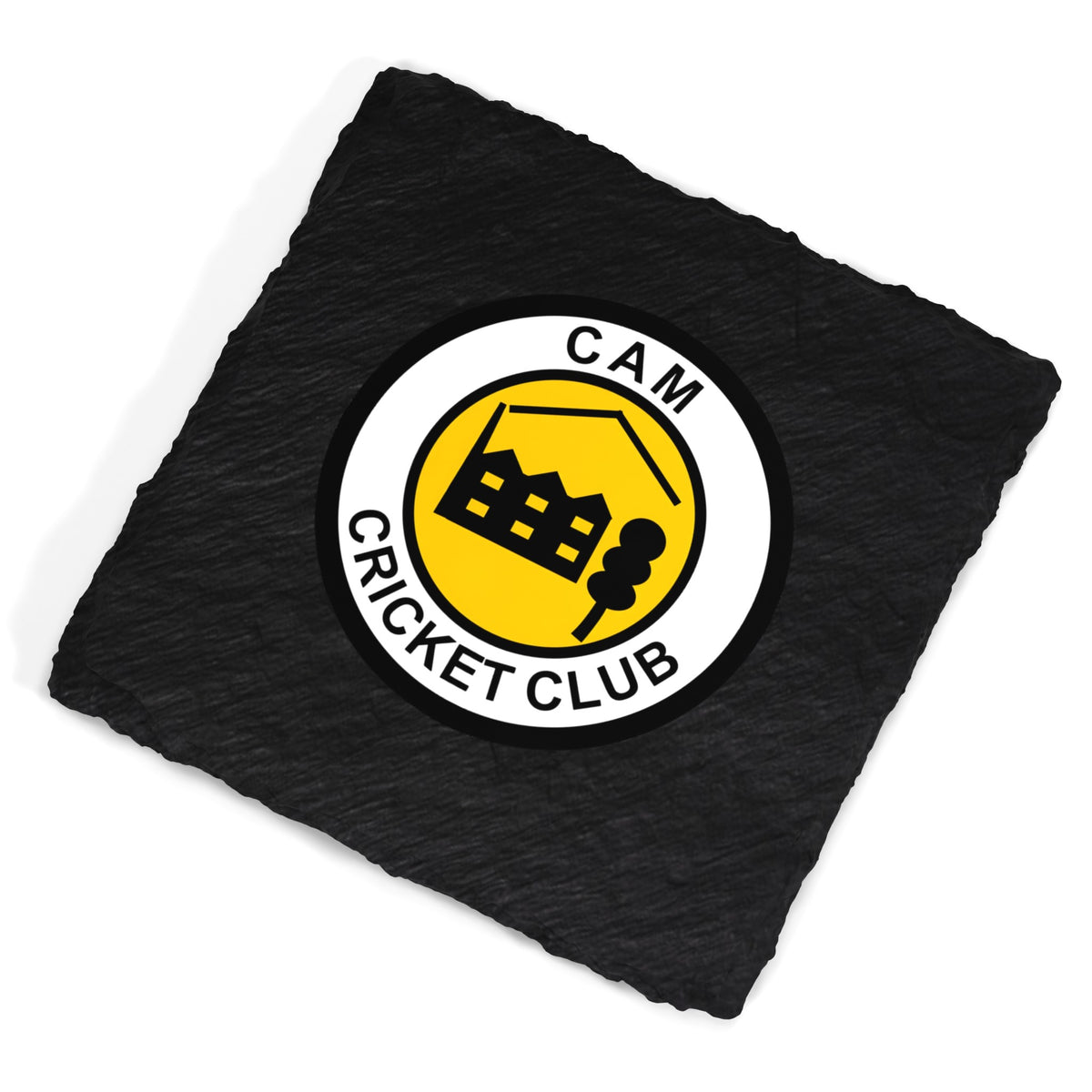 Cam Cricket Club Slate Coaster