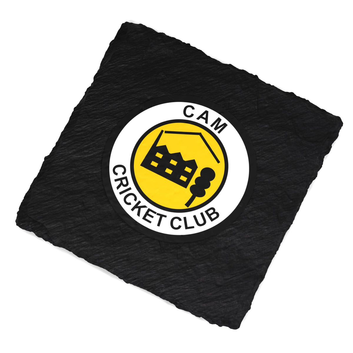 Cam Cricket Club Slate Coaster