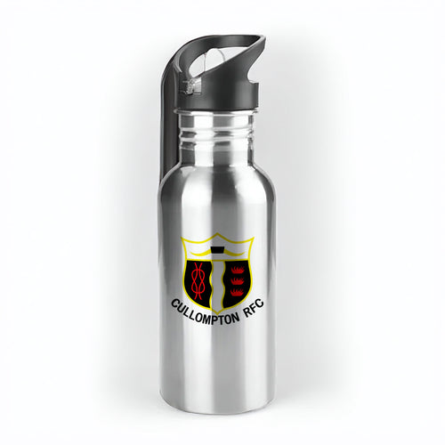 Cullompton RFC 500ml Metal Straw Bottle