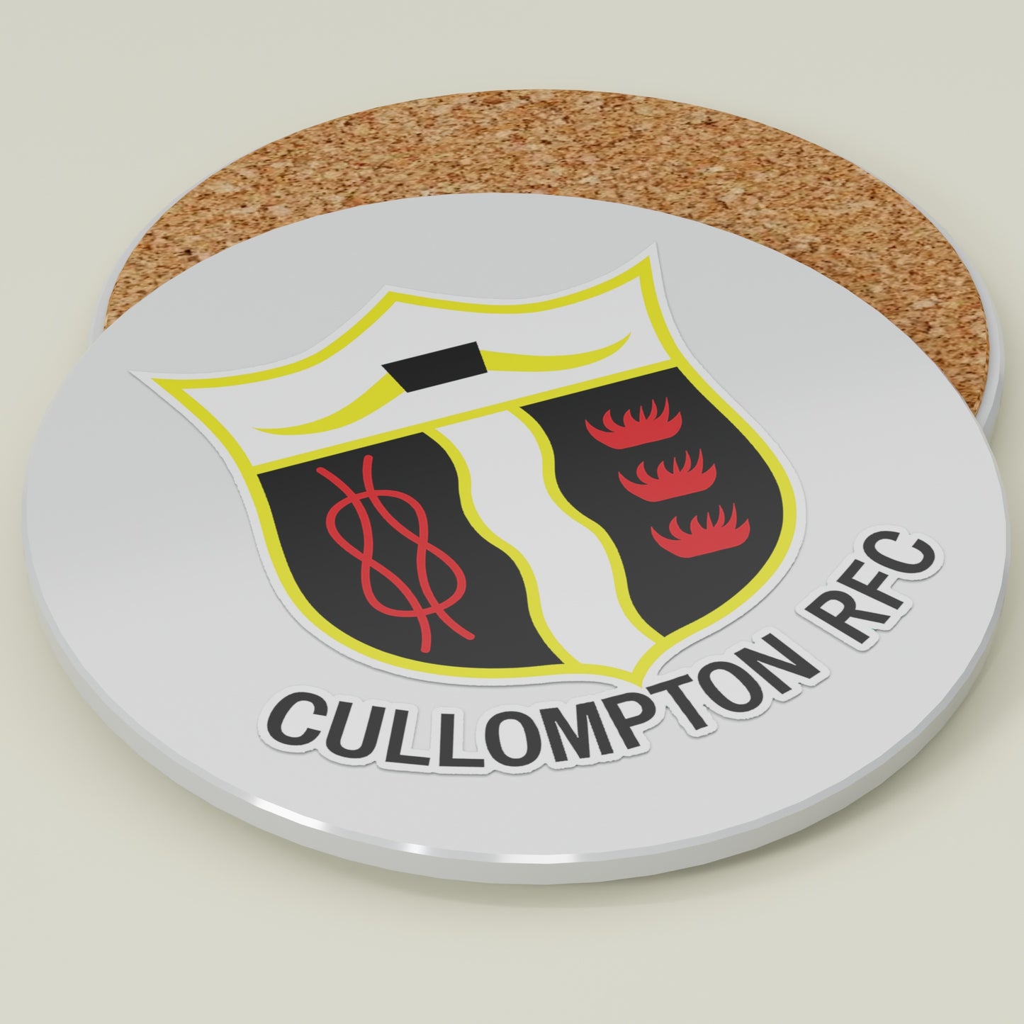 Cullompton RFC Ceramic Coaster