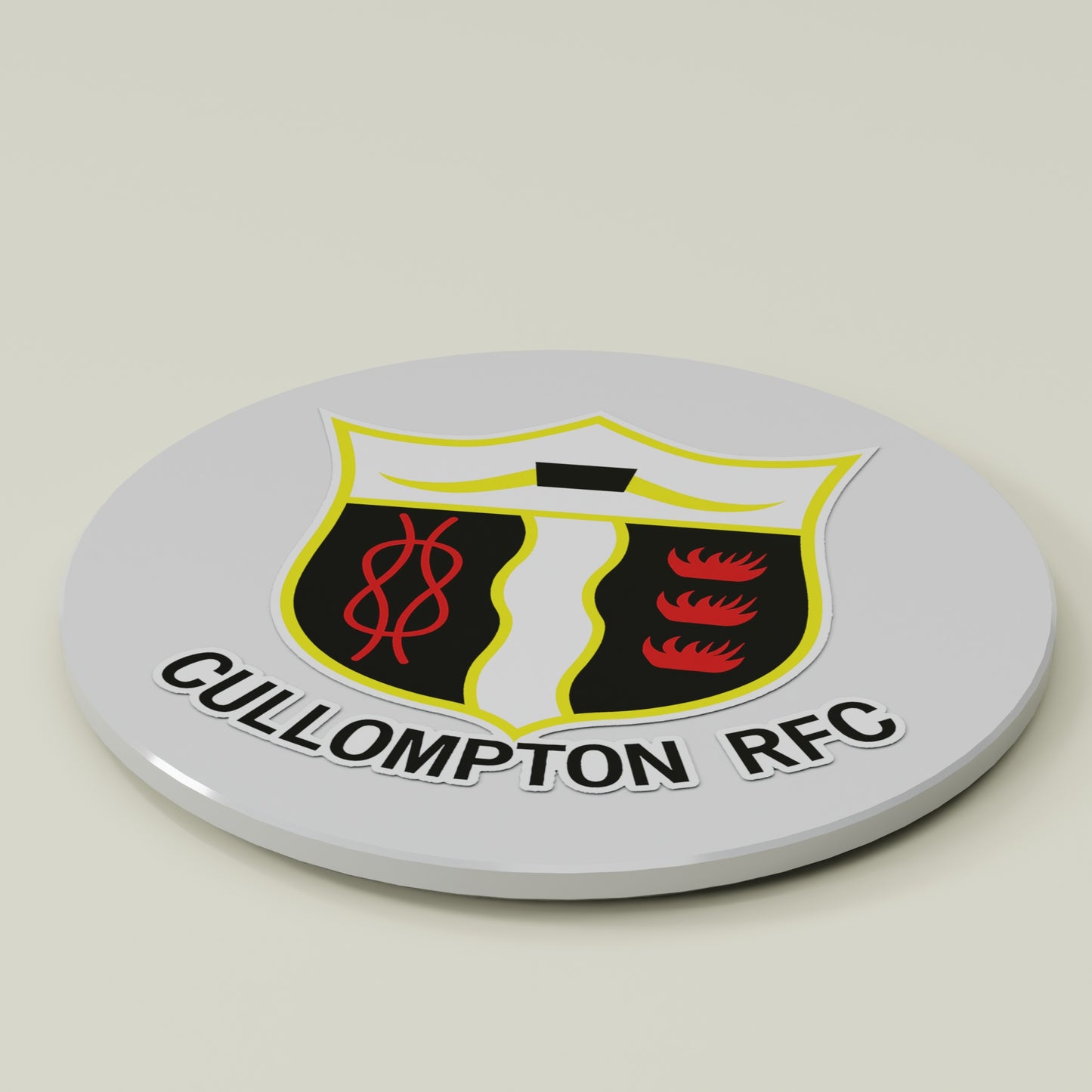Cullompton RFC Ceramic Coaster
