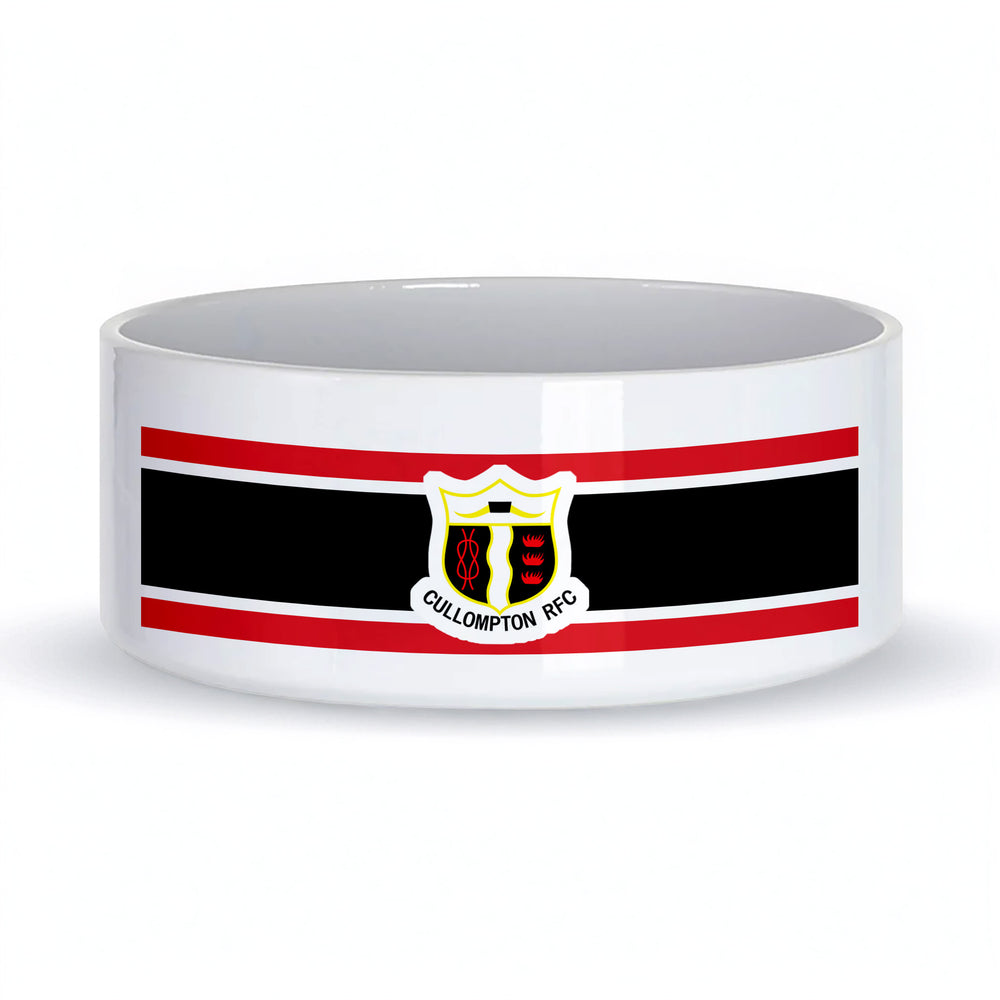 Cullompton RFC Ceramic Dog Bowl
