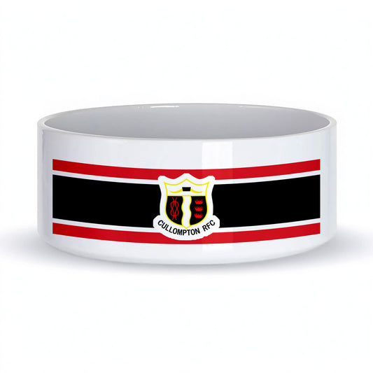 Cullompton RFC Ceramic Dog Bowl