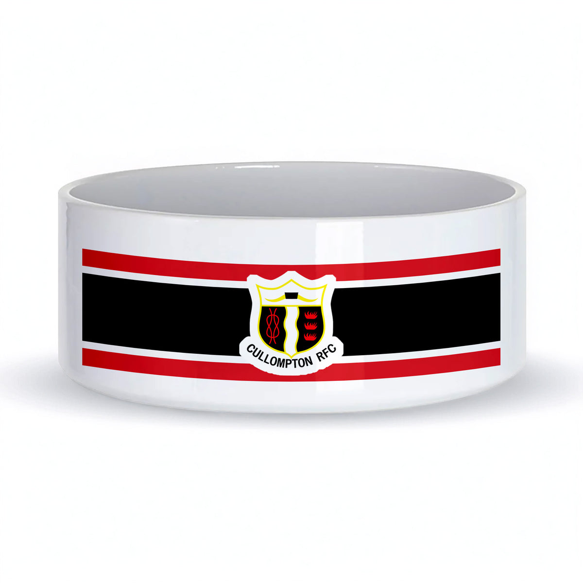 Cullompton RFC Ceramic Dog Bowl