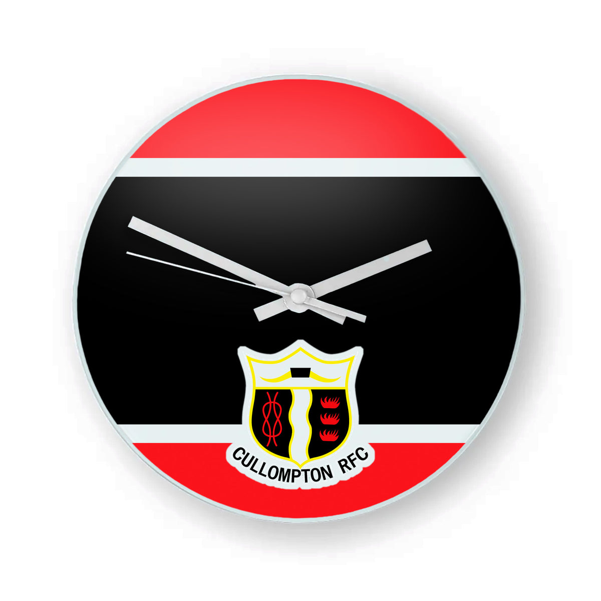Cullompton RFC Glass Clock
