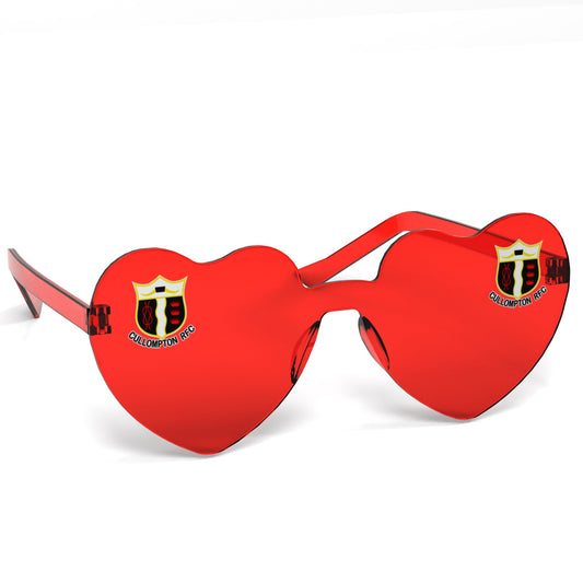 Cullompton RFC Heart Party Glasses