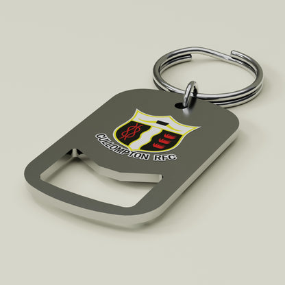 Cullompton RFC Metal Beer Opener Keyring