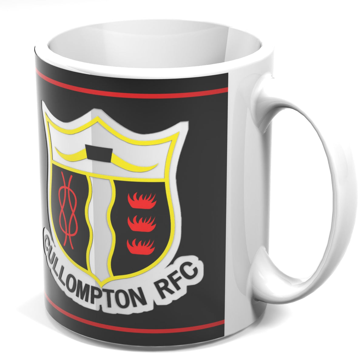 Cullompton RFC Mug - Crest design