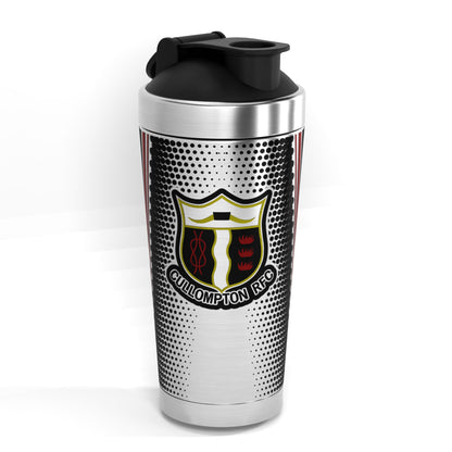 Cullompton RFC 500ml Protein Shaker - crest front