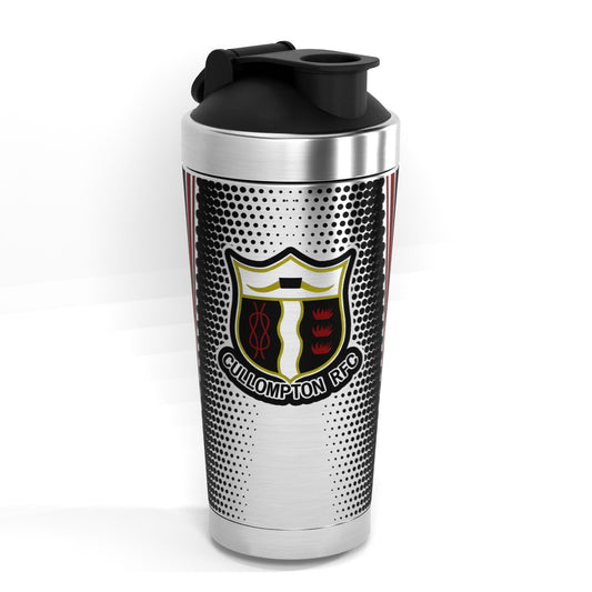 Cullompton RFC 500ml Protein Shaker - crest front