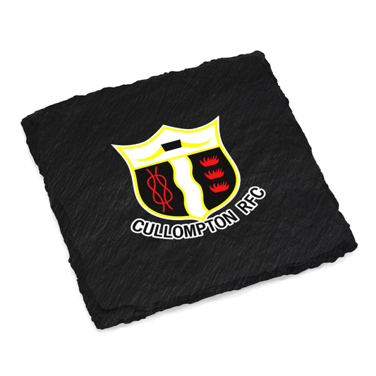 Cullompton RFC Slate Coaster