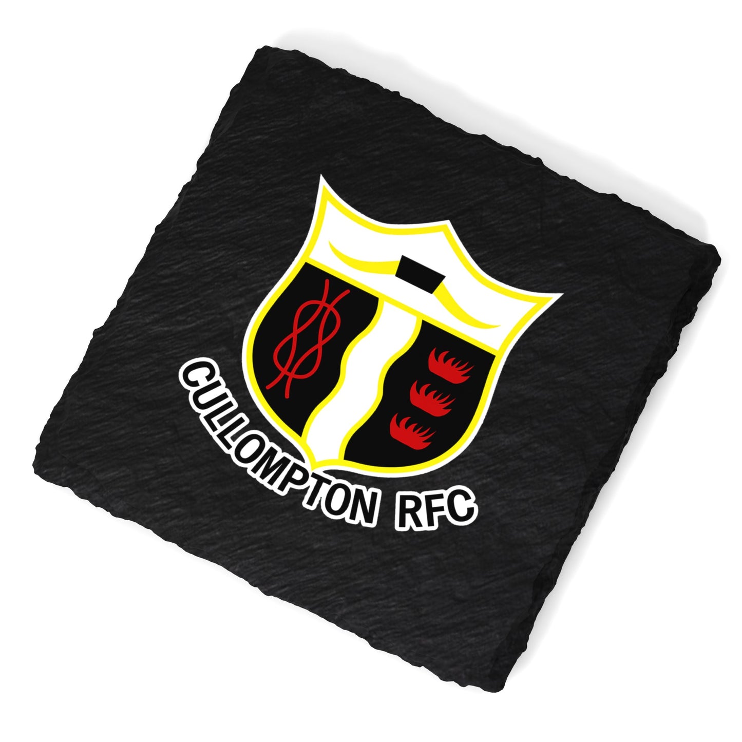 Cullompton RFC Slate Coaster