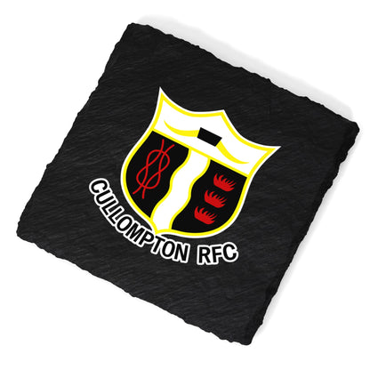 Cullompton RFC Slate Coaster