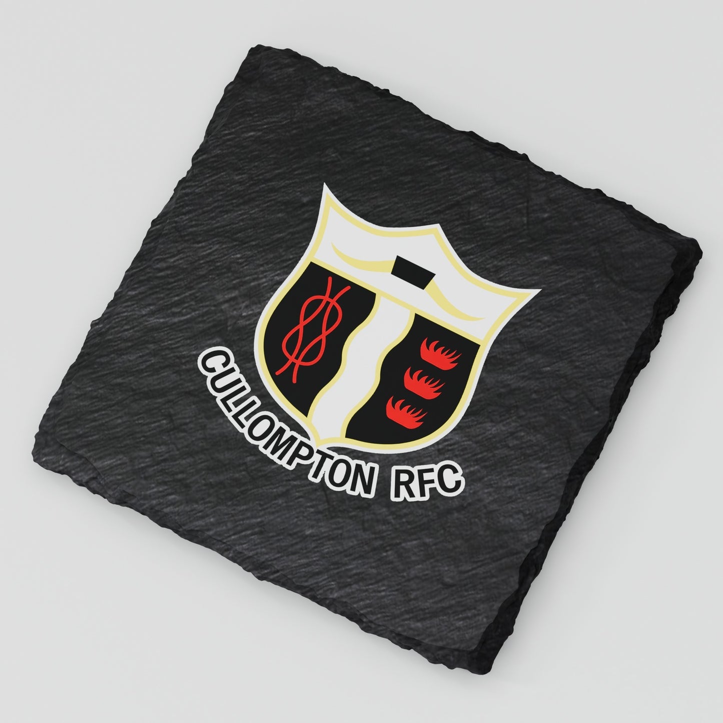 Cullompton RFC Slate Coaster