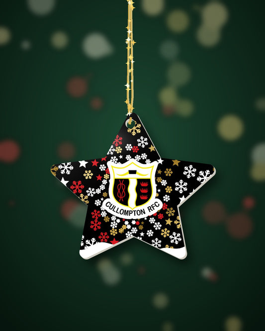 Cullompton RFC Christmas Star Snowfall