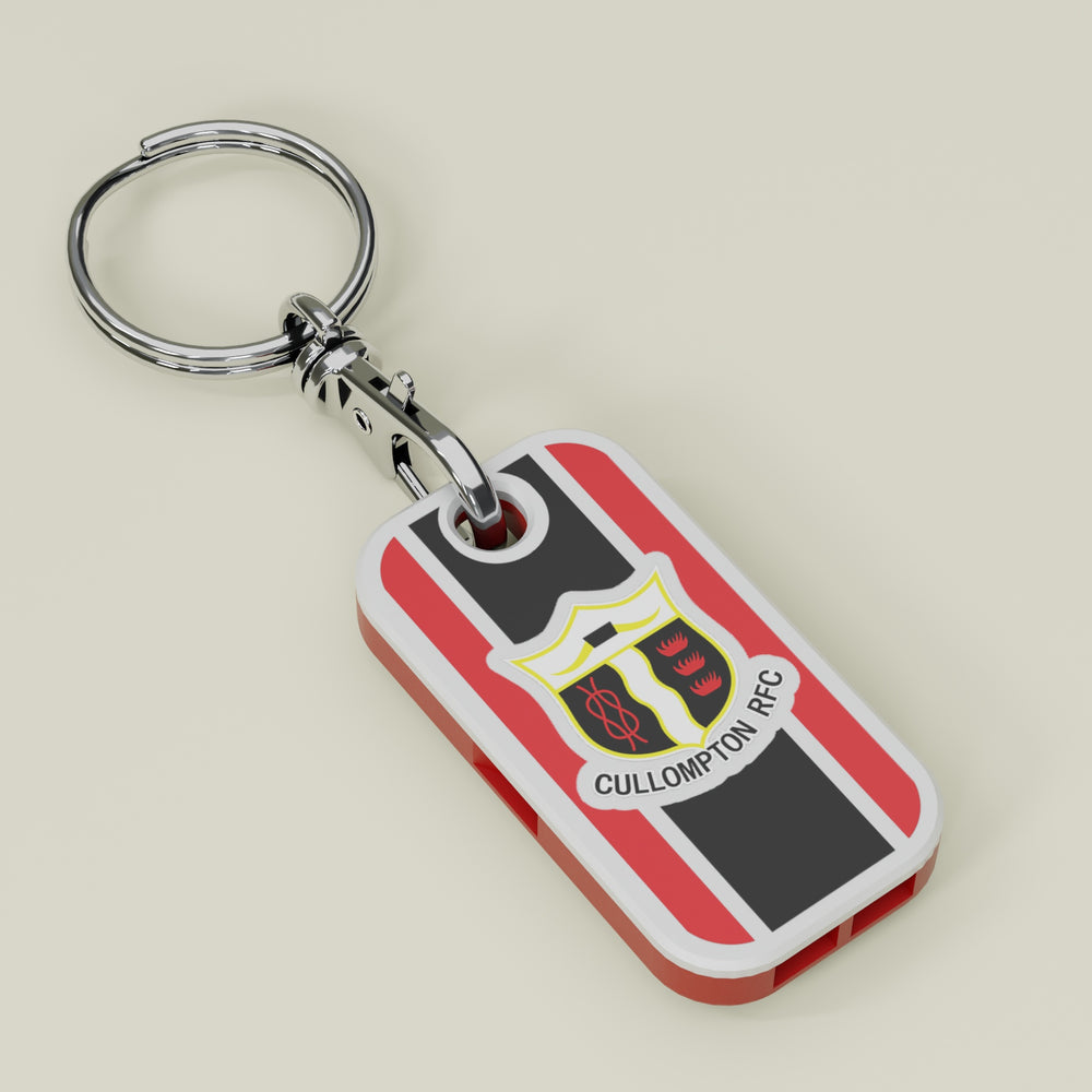 Cullompton RFC Whistle Keyring